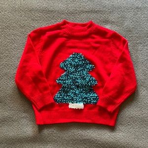 Christmas toddler sweater